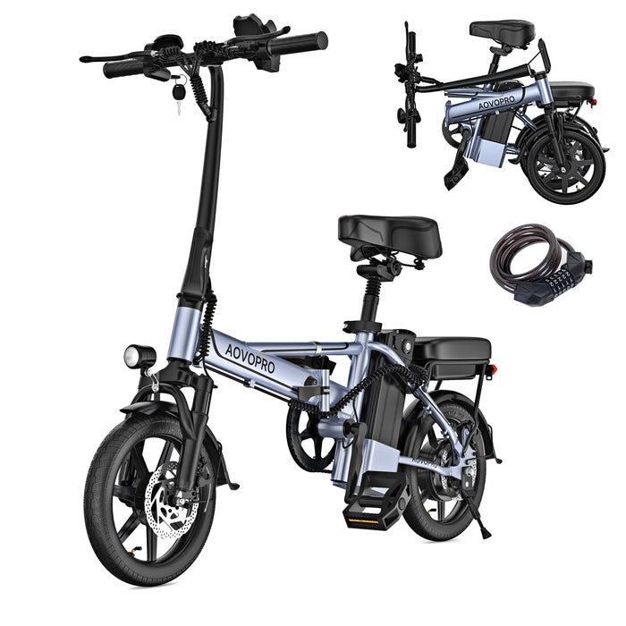 AOVOPRO EB60 Electric Bike 500W 48V
