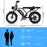 AOVOPRO AP20 Electric Bike for Adults 20 X 4.0 Fat Tire